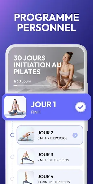 Pilates à la Maison - Fitness screenshot 3