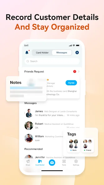 CamCard-AI Scanner, Transcribe screenshot 7