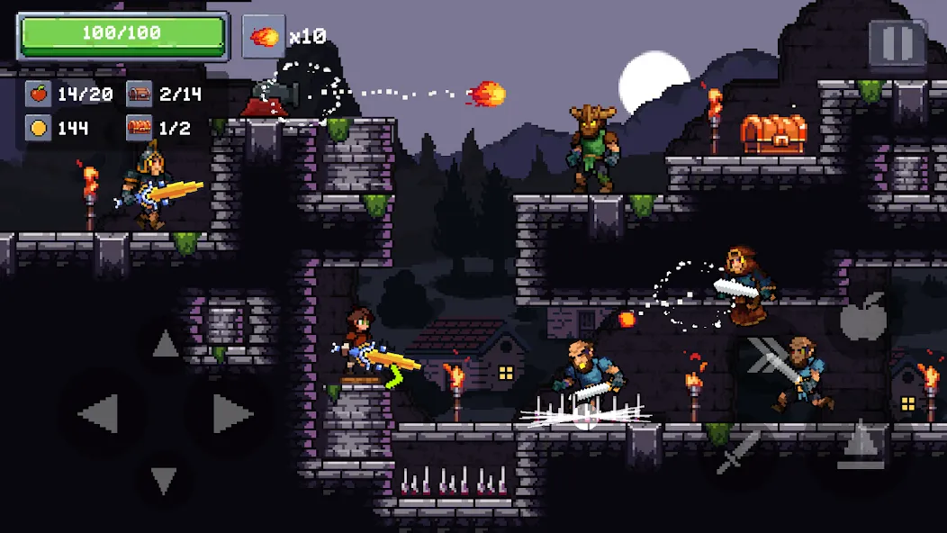 Apple Knight 2 - Platformer screenshot 4