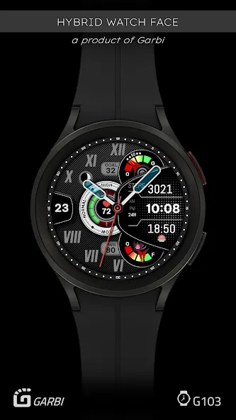 Garbi 103: Hybrid Watch Face screenshot 22
