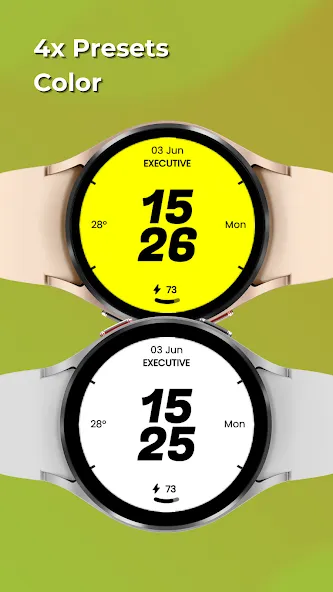 Embassy 2: Minimal Watch Face screenshot 4