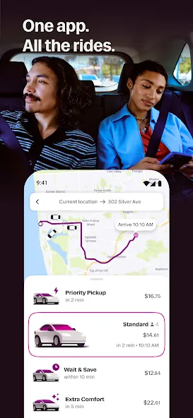 Lyft screenshot 1