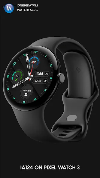 IA124 Classic Hybrid Watchface screenshot 3