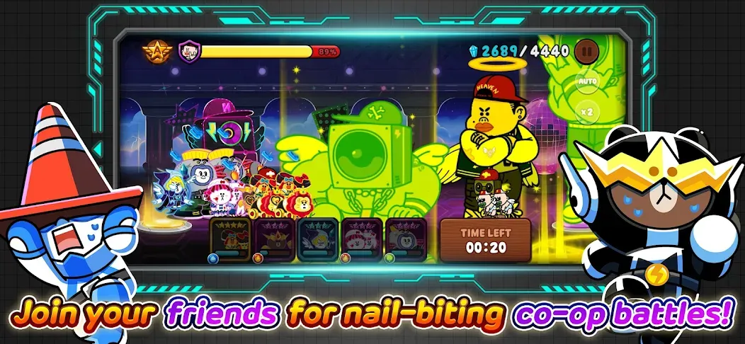 LINE Rangers: Brown-Cony Wars! screenshot 2