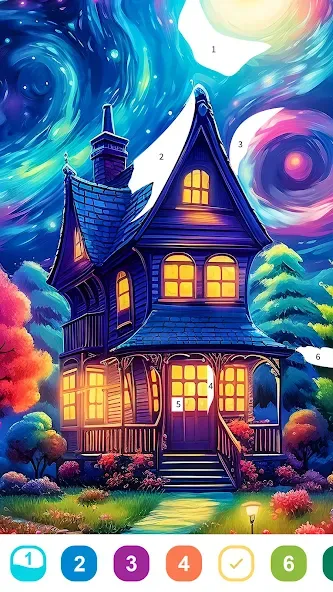Fantasy Color-Color by Number screenshot 5