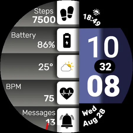 MAHO006 Wear OS Watch Face screenshot 27