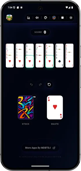 Golf Solitaire Offline Master screenshot 4