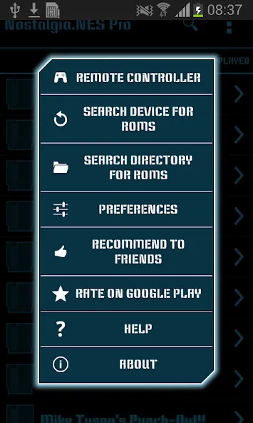 NostalgiaNes Pro screenshot 2
