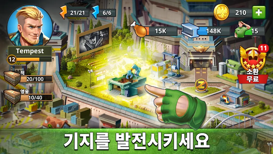 퍼즐 컴뱃 (Puzzle Combat) 매치3 RPG screenshot 3