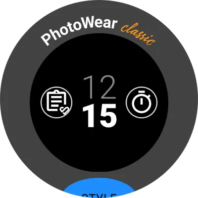 PhotoWear Classic Watch Face screenshot 13