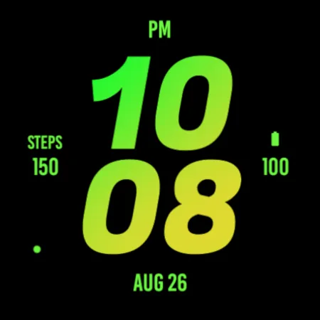 Mango Bold Watch Face screenshot 4