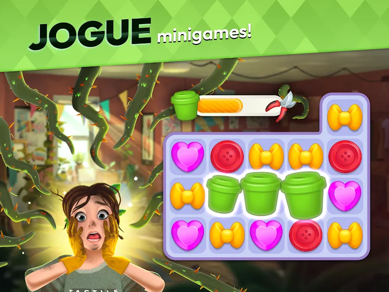 Makeover Match - Jogo de moda screenshot 10