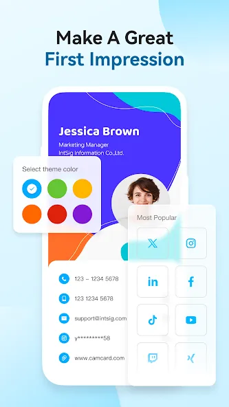 CamCard-AI Scanner, Transcribe screenshot 2
