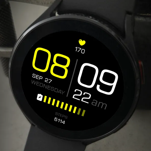 Key075 Modern Watch Face screenshot 8