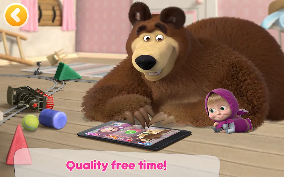 Masha and the Bear: Baby Game screenshot 20