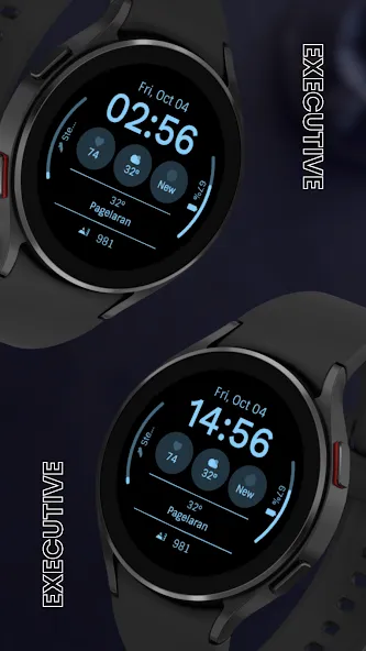 EXD099: Digital Watch Face screenshot 1