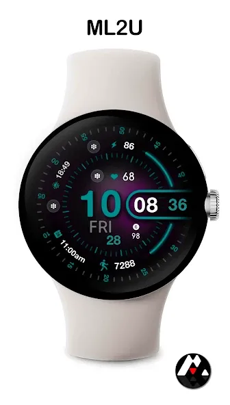 ML2U 220 Watch Face screenshot 8