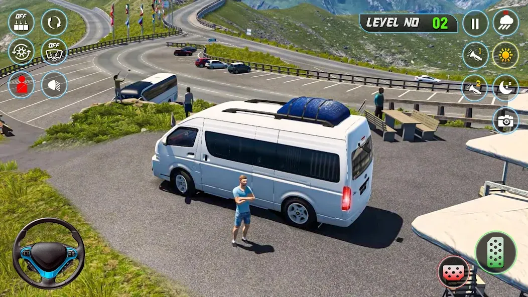 Mini Coach Bus 3d City Bus Sim screenshot 3
