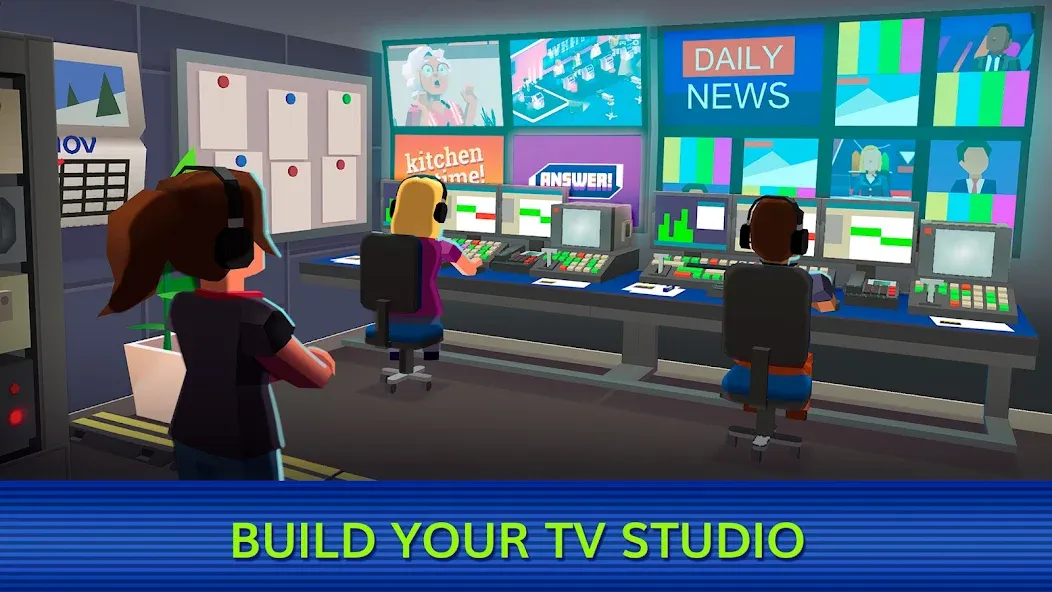TV Empire Tycoon - Idle Game screenshot 1