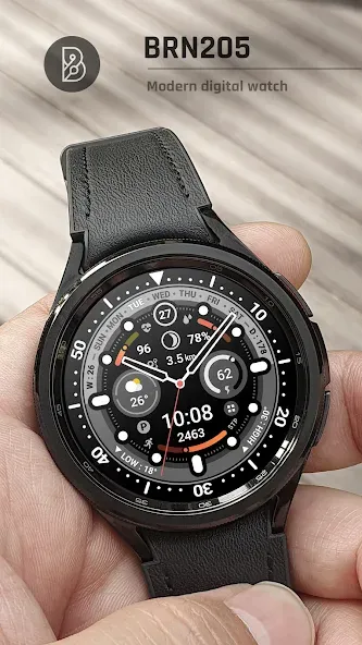 BRN205 : Watch Face screenshot 3