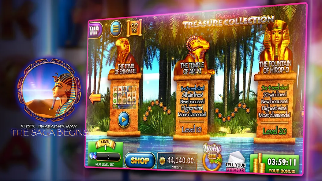 Slots - Pharaoh's Way Casino screenshot 7
