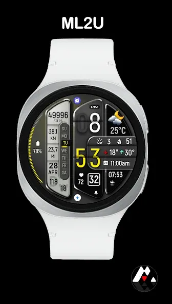 ML2U 414 Cyber Sport Watch screenshot 6