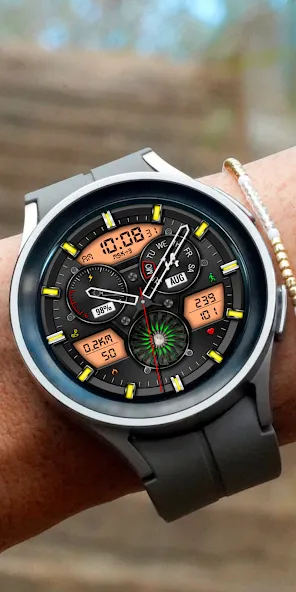 Hybrid CLOUD URX138 Watch face screenshot 2