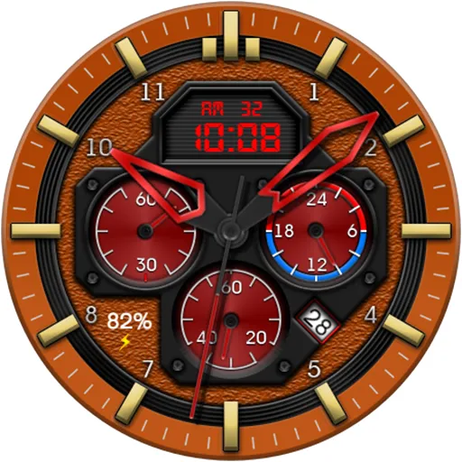 Hybrid AVIUMI CTS83 Watch face screenshot 15