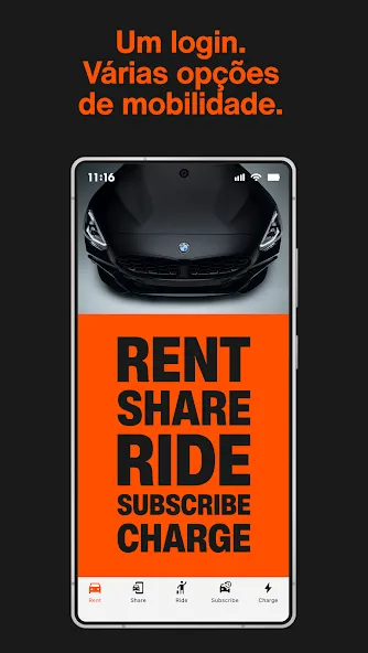 SIXT rent. share. ride. plus. screenshot 7