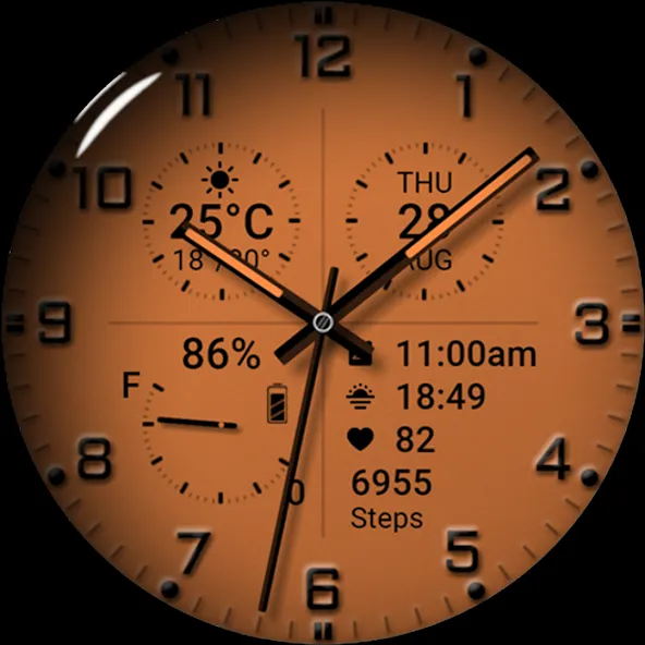 Watch face 10h08.com #68 screenshot 31