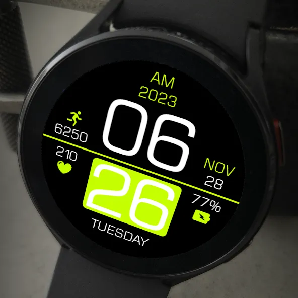 Key108 Digital Watch Face screenshot 7