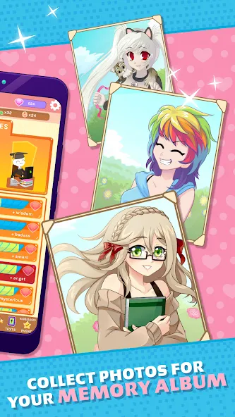 Crush Crush - Idle Dating Sim screenshot 4