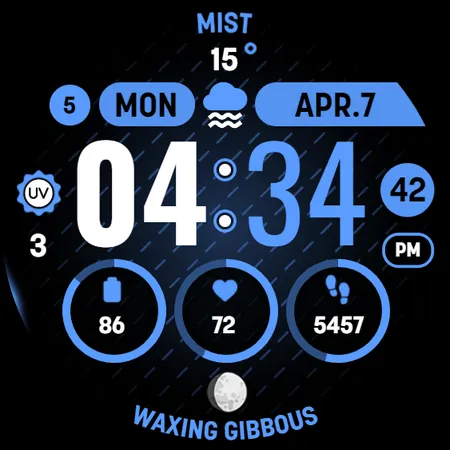 MOON KNIGHT Digital Watch Face screenshot 29