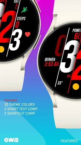 Fast Watch Face 004 screenshot 2