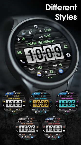 PRADO 30 Weather Watch Face screenshot 4