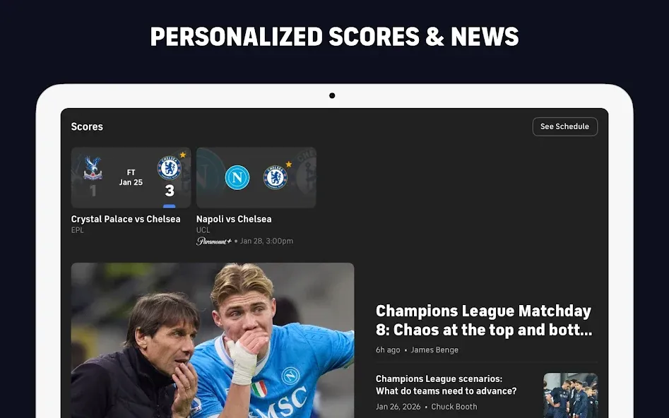 CBS Sports: Live Scores & News screenshot 8