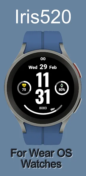 Iris520 Digital Watch Face screenshot 9