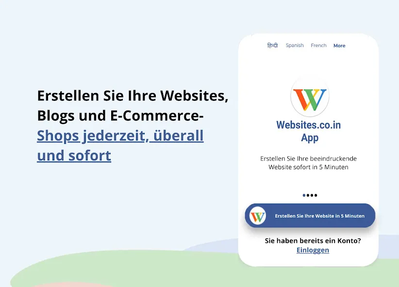 Sofortige Website-Builder-App screenshot 17