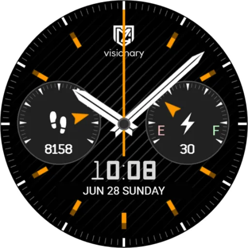 Classic Black Watch Face screenshot 24