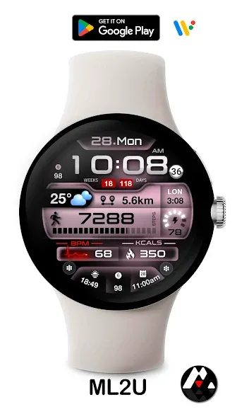 ML2U 247 Watch Face screenshot 6