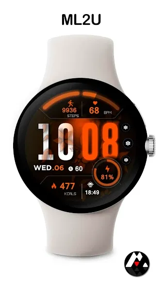 ML2U 174 Watch Face screenshot 7