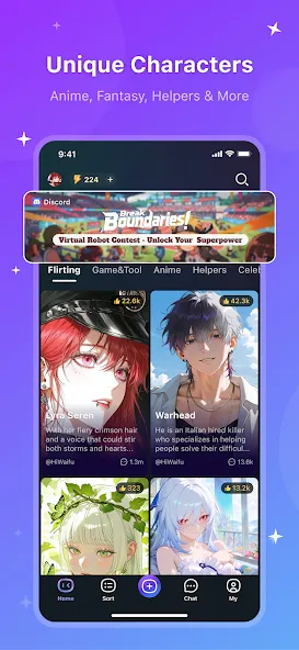HiWaifu: AI Friend & Waifu Hub screenshot 3