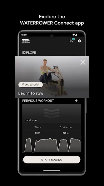 WATERROWER Connect screenshot 3
