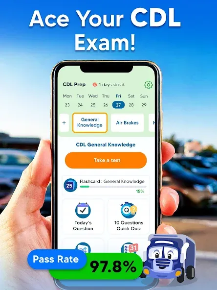 CDL Prep Practice Test 2026 screenshot 9