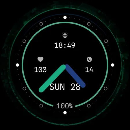 Dial Space - watch face screenshot 5