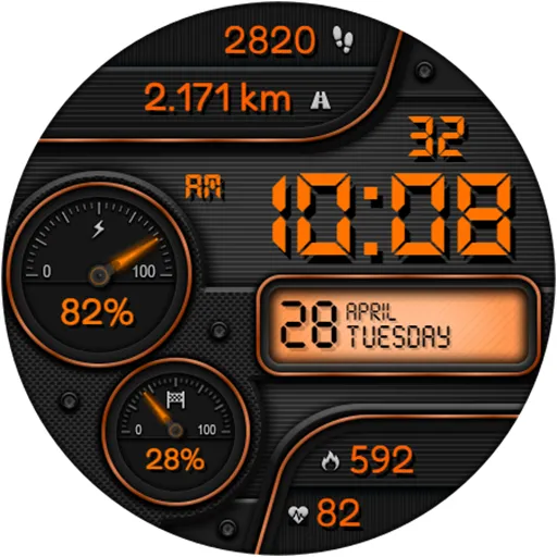 DIGI WAXARAT CTS90 Watch face screenshot 17