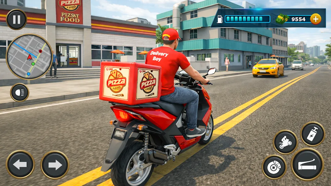Fast-Food-Lieferfahrer screenshot 5