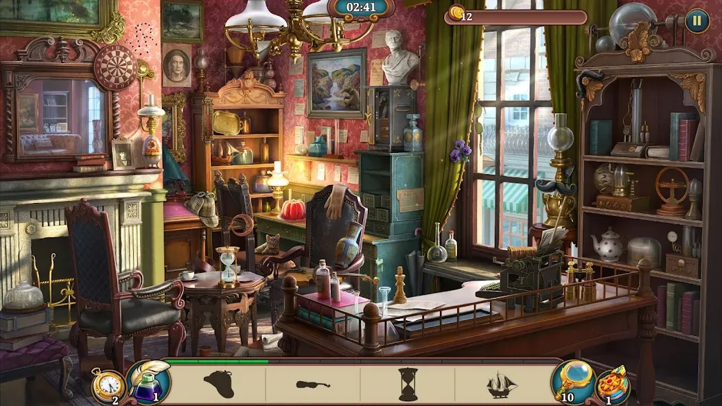 Sherlock・Objets cachés・Match-3 screenshot 7