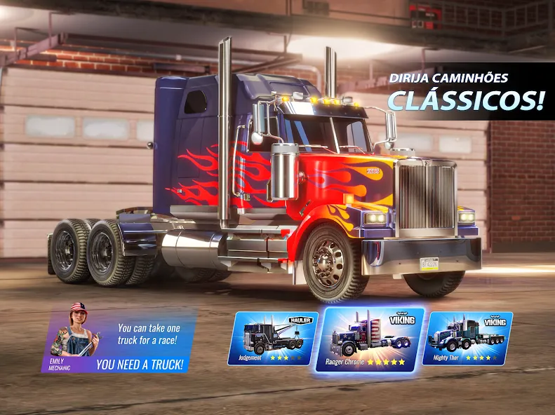 Big Rig Racing: Drag racing screenshot 7