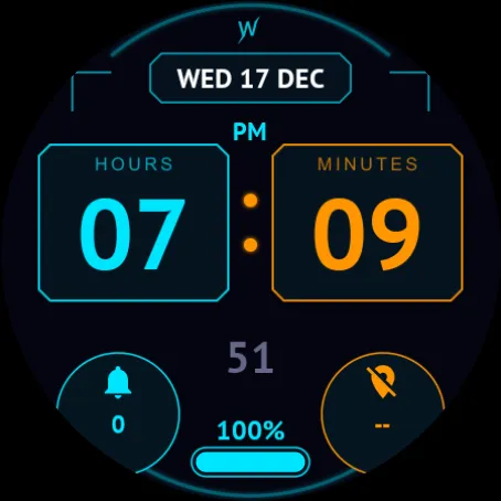 Sci Fi Hud - watch face screenshot 5